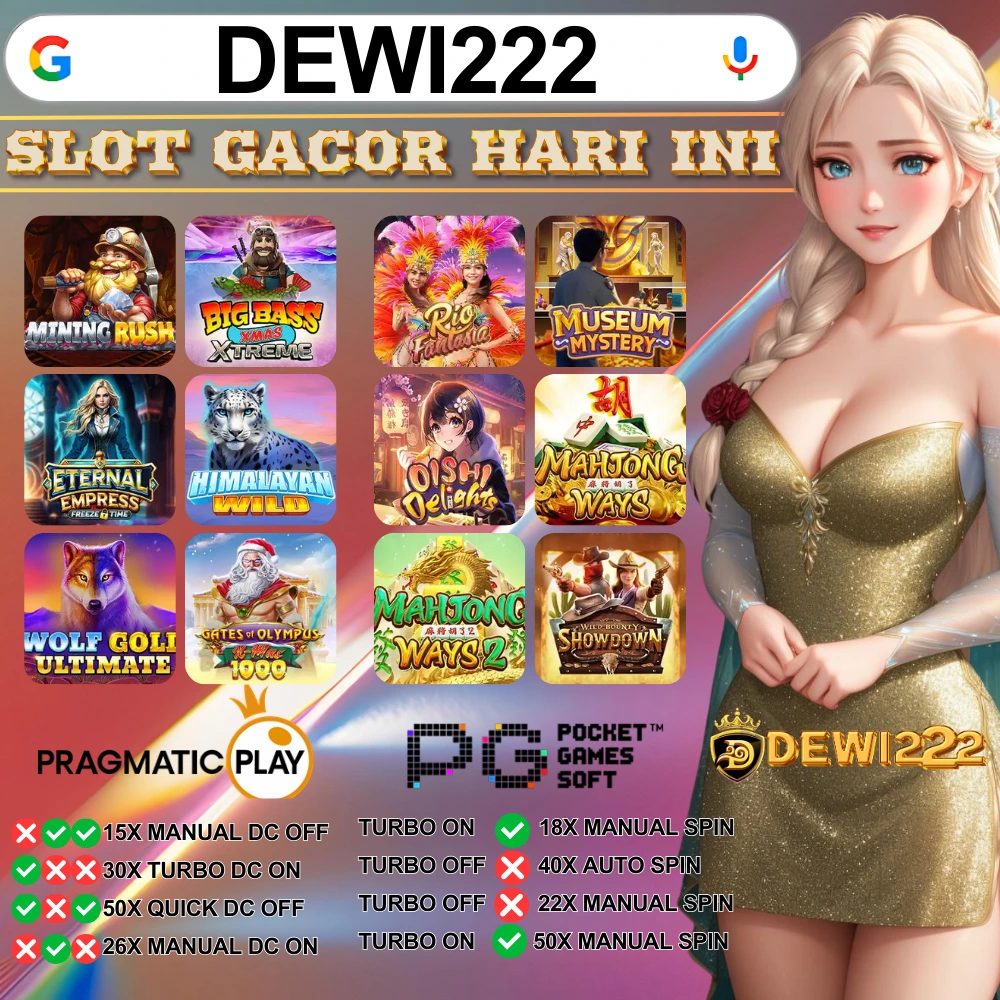 Main Toto Slot Gacor Resmi? DEWI222 Jawaban Terbaik Para Pemain!